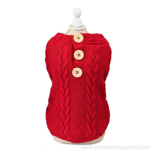 Elegant fashionable custom luxury knit dog sweater